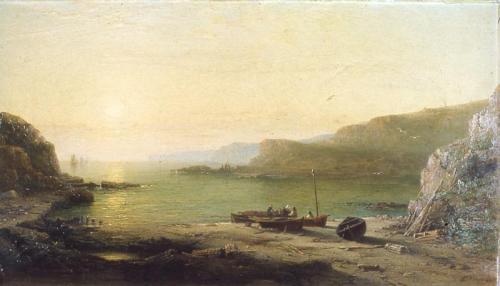 On the Cove Shore, 1867, James Cassie