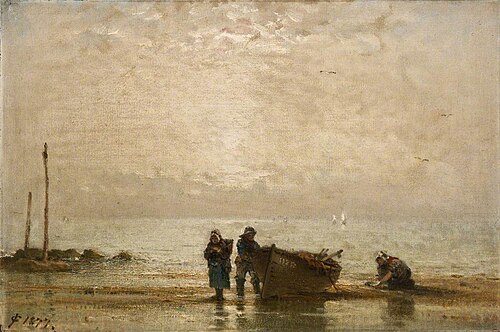 Morning, East Coast of Scotland, 1877, James Cassie