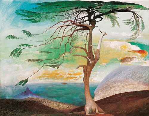 The Lonely Cedar, 1907, Tivadar Kosztka Csontváry