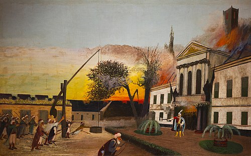 Zrinyi Launches the Final Attack, 1903, Tivadar Kosztka Csontváry