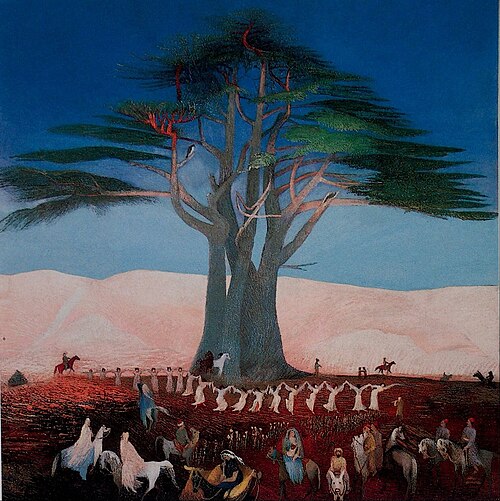 Pèlerinage aux Cèdres du Liban, 1907, Tivadar Kosztka Csontváry