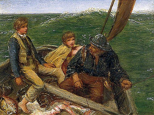 Luff, Boy!, 1859, James Clarke Hook