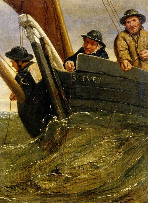 Deep Sea Fishing, 1861, James Clarke Hook