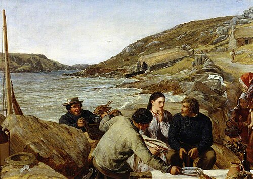 Sailor's Wedding, 1863, James Clarke Hook