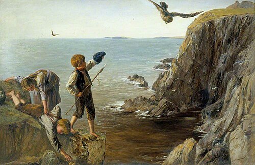 The Bonxie, Shetland, 1873, James Clarke Hook