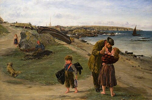 Little to Earn and Many to Keep, 1879, James Clarke Hook