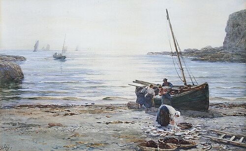 The Mornings Catch, 1877, James Clarke Hook