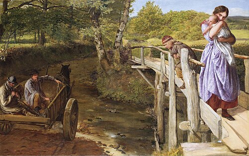 The Brook, 1859, James Clarke Hook