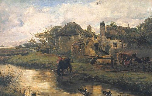 The Stream, 1885, James Clarke Hook