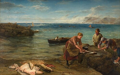 Breakfasts For The Porth, 1893, James Clarke Hook