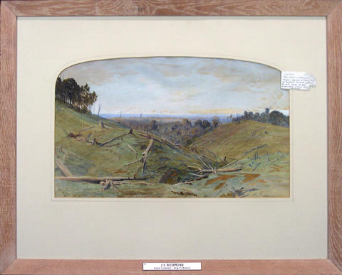 Bush Clearing - New Plymouth, , James Crowe Richmond