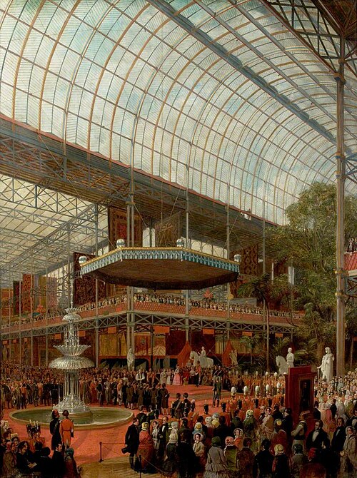 The Opening Ceremony of the Great Exhibition, London, 1851, James Digman Wingfield