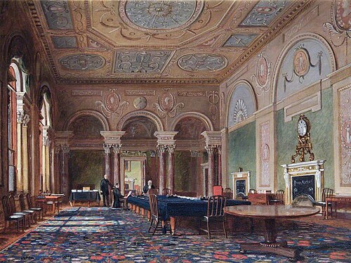 The Bank Parlour, 1871, James Digman Wingfield