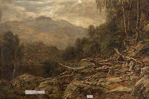 In the Trossachs, 1876, James Docharty