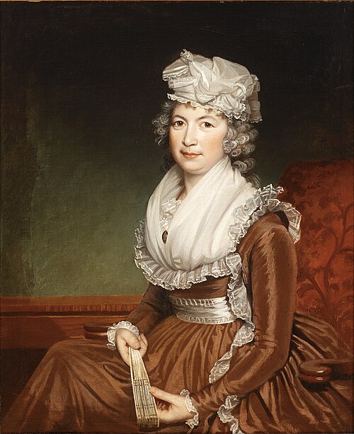 Portrait of Abigail Congdon Packard, 1795, James Earl