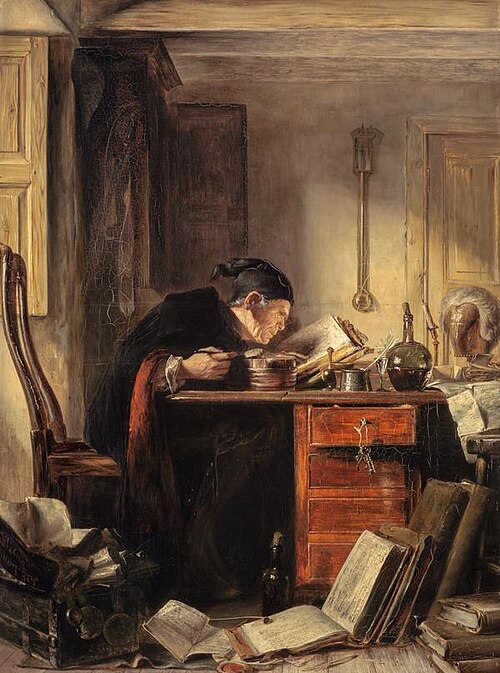 Bailie Duncan McWheeble at Breakfast (from Scott's 'Waverley'), 1854, James Eckford Lauder