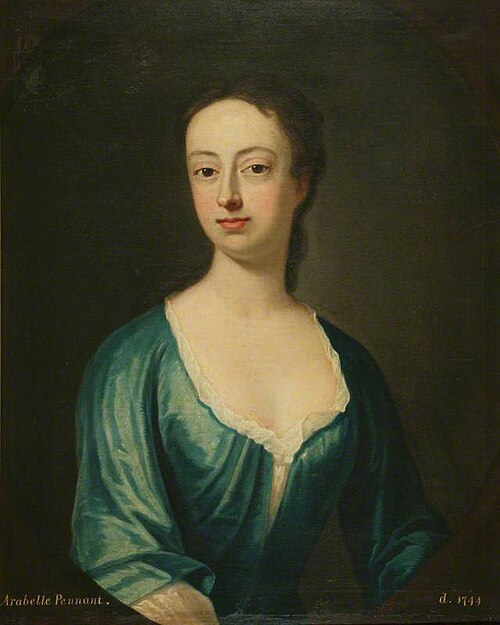 Arabelle Pennant, 1735, James Fellowes