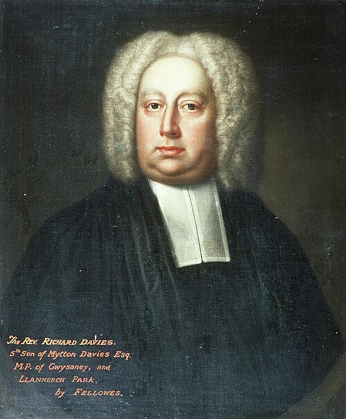 Rev. Richard Davies, 1735, James Fellowes