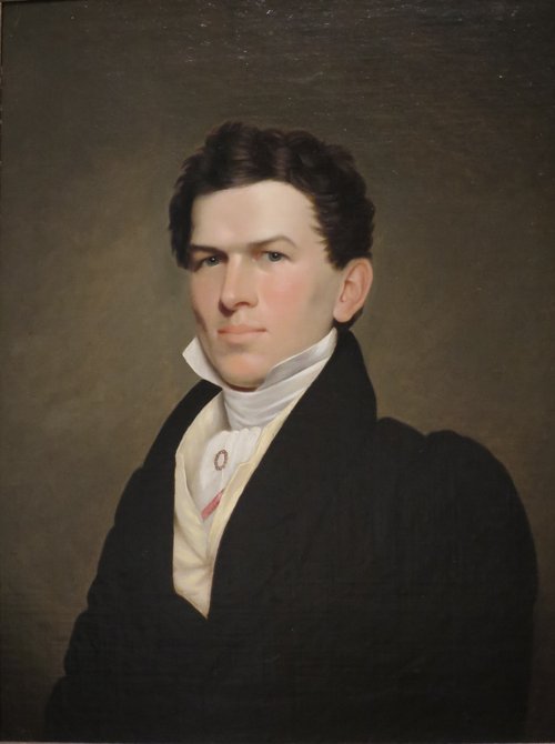 Portrait of Abraham Garland Randall, 1820, James Frothingham