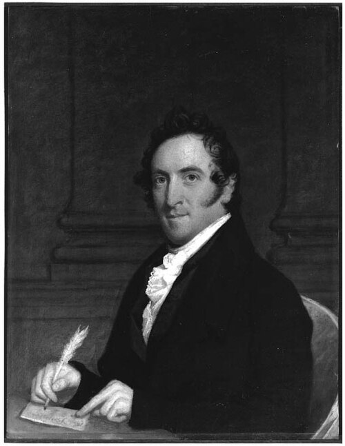 Edward Lander, 1821, James Frothingham