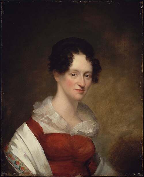 Mrs. Joseph Warren Revere (Mary Robbins), 1821, James Frothingham