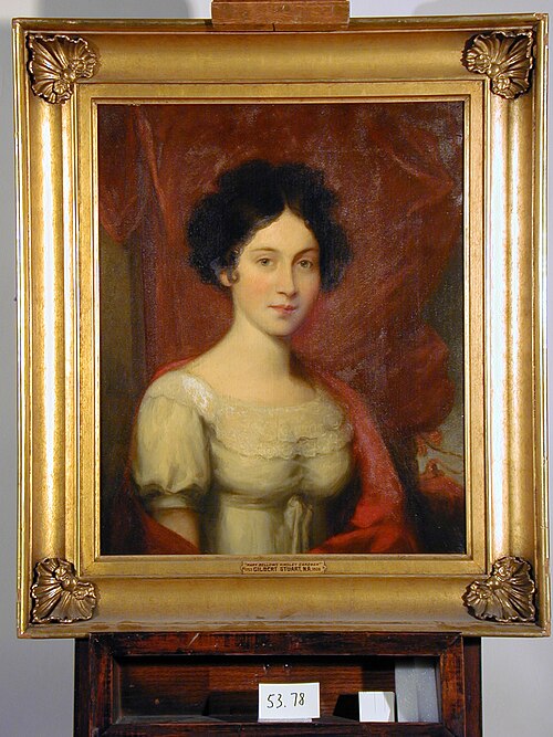 Mary Bellows Kinsley Gardner 1801-1839, 1825, James Frothingham