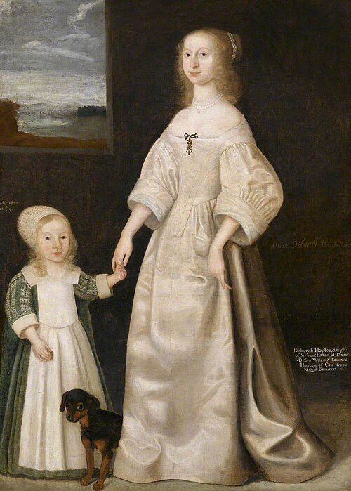 Deborah Hopton (c.1627–1702), and Her Son, 1649, James Gandy