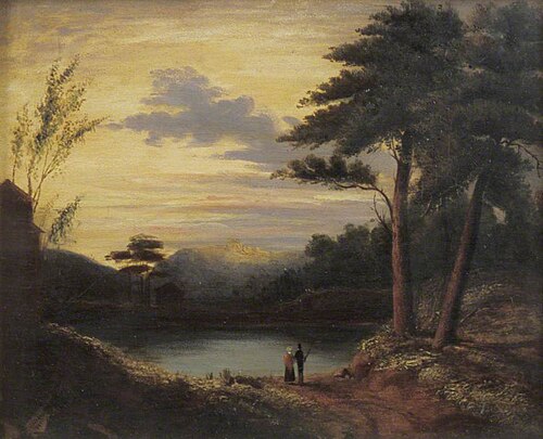 Lochside Scene, 1838, James Giles