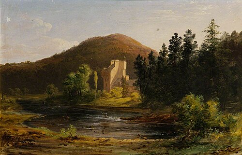 Abergeldie Castle, 1845, James Giles