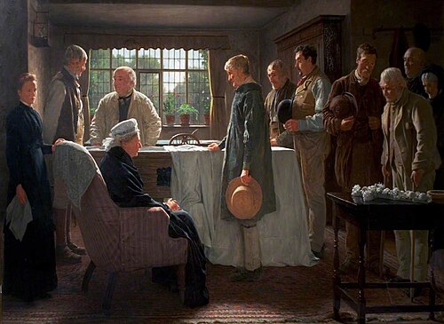The Old Master, 1883, James Hayllar