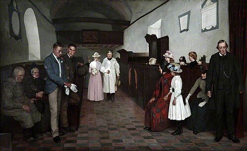 Happy Is the Bride, 1890, James Hayllar