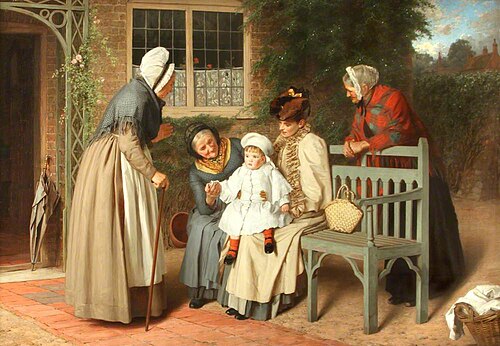 The Centre of Attraction, 1891, James Hayllar