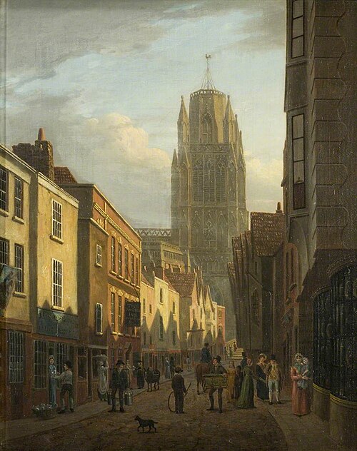 Redcliffe Street, Bristol, 1821, James Johnson