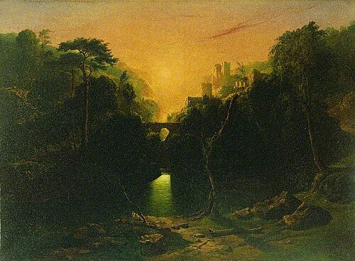 Romantic Landscape, , James Johnson