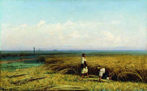 Harvesting, 1882, Volodymyr Orlovsky