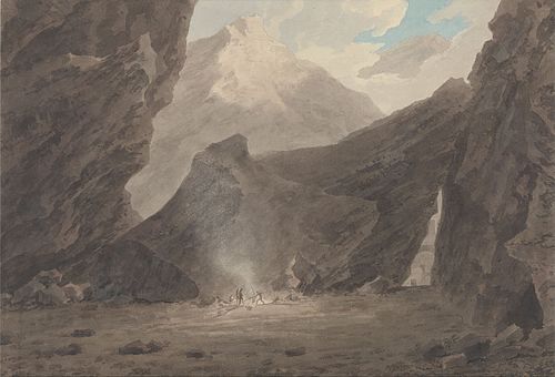 Near Chiavenna in the Grisons, 1779, John Robert Cozens