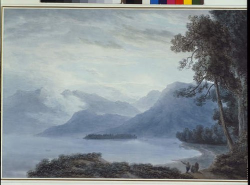 Isola Bella, Lago Maggiore, 1783, John Robert Cozens
