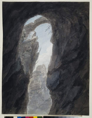 Ravine in the Campagna, 1779, John Robert Cozens