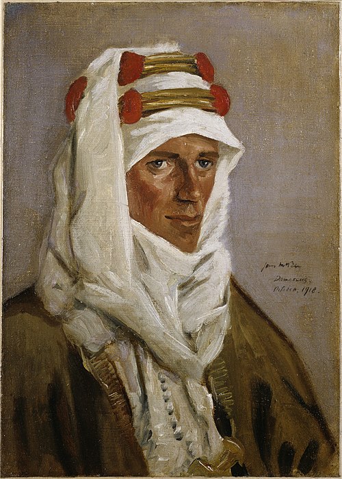 Lieutenant Colonel T. E. Lawrence (1888–1935), CB, DSO, 1918, James McBey