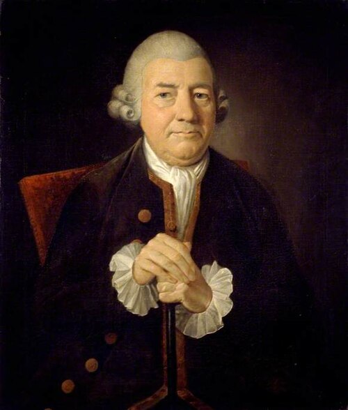 Portrait of John Baskerville (1706-1775), 1774, James Millar