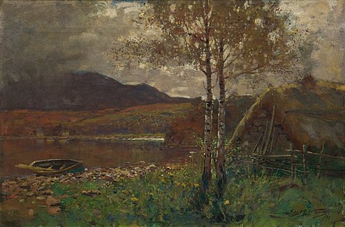 Pauatahanui Inlet, 1891, James McLachlan Nairn