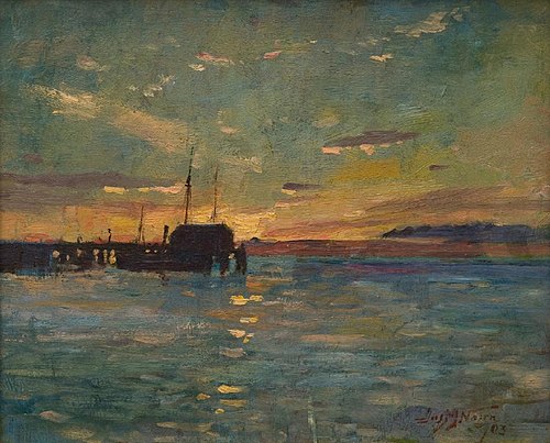 Sunset, 1903, James McLachlan Nairn