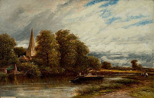 Normanton on Soar, Leicestershire, 1890, James Orrock