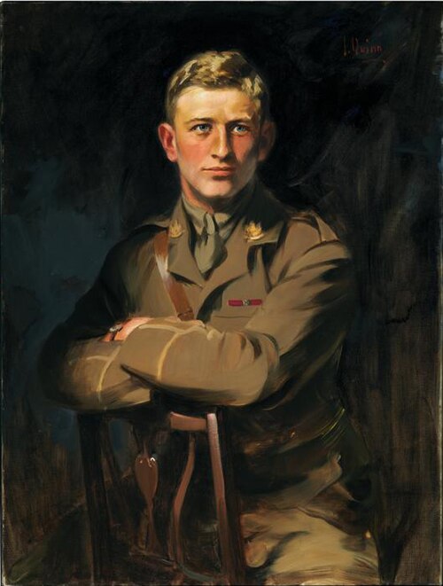 Major Okill Massey Learmonth, 1918, James Peter Quinn