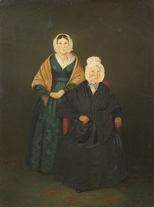 Portrait of Two Women, 1835, James Ramsay
