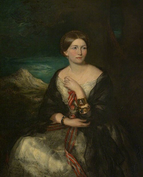 Princess Marie of Baden (d.1888), Daughter of Charles Louis Frederick, Prince of Baden, 1844, James Rannie Swinton