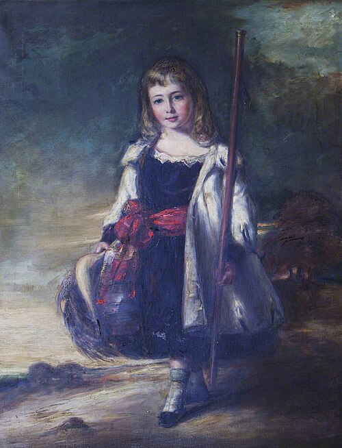 'Papa's Walking Stick', 1862, James Rannie Swinton