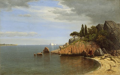 Inside Eastern Point, Gloucester Bay, 1871, James Renwick Brevoort