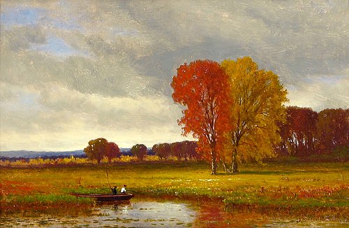 Autumn Meadows, 1868, James Renwick Brevoort