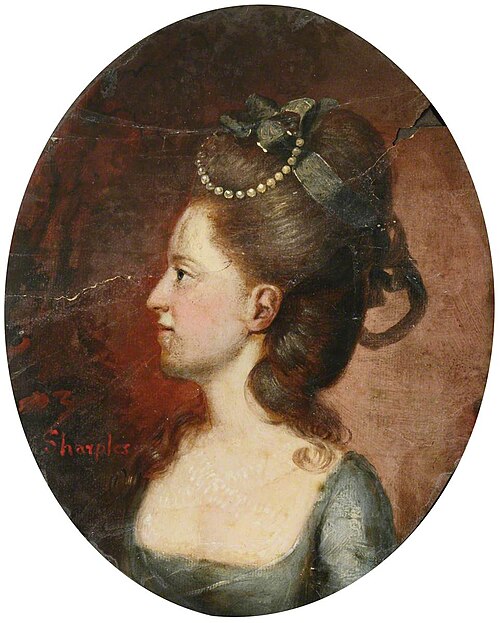 An Unknown Lady, 1790, James Sharples